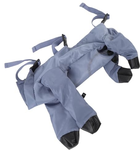 Fabater Regenfeste Hundehose aus Memory-Stoff mit Stiefeln, Vollständige Abdeckung für Spaziergänge Im Freien, Laufen, Ideal für Hundebekleidung Verschiedener Größen (XXL)