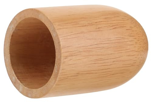 TOVINANNA E27 Lampenfassung Holz Lampenhalter Cup Solide Tischlampe Stehlampe Deckenleuchte Zubehör Vintage Lampendeko Holzfassung für Wohnzimmer Schlafzimmer