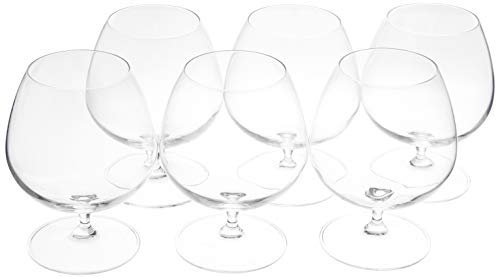 Luigi Bormioli Vinoteque Cognac (set da 6), 450 ml, trasparente