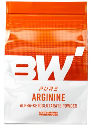 Bodybuilding Warehouse, Pure Arginine Alpha-Ketoglutarate (AAKG) Powder -Unflavoured-250g