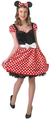 Rubies Offizielles Damen-Kleid Disney Minnie Maus, Gr. L