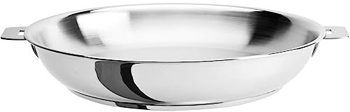 CRISTEL PH24Q Poêle, Inox, 24 cm