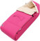 MONZANA® Baby Fußsack mit Reflektoren verschließbares Kopfteil Sicherheitsgurt Kinderwagen Winter Babyschale Einschlagdecke Kuschelig Rosa