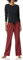 Amazon Essentials Pyjama avec Pantalon Léger en Flanelle et T-Shirt à Manches Longues Femme, Rouge/Noir, Carreaux Lainés Mini, XXL