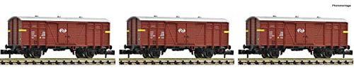 Fleischmann 833303 N - Set di 3 pezzi per il trasporto di merci della NS