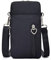 LTLSZRN Borsa a Tracolla Piccola per Telefono, da Donna in Nylon, Mini Cellulare Portafogli Fascia da Braccio con Porta Cuffie