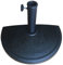 CRISCUOLO Brico Store Base Ombrellone da Giardino in Resina Base per Ombrellone da Giardino da Muro Mezza Luna Porta Ombrellone 50X25X33