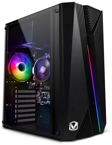 Vibox VI-125 Gaming PC • AMD Ryzen 3 3200G 4,0GHz • Radeon Vega 8 • 8GB RAM • 480GB SSD • Linux OS • WLAN