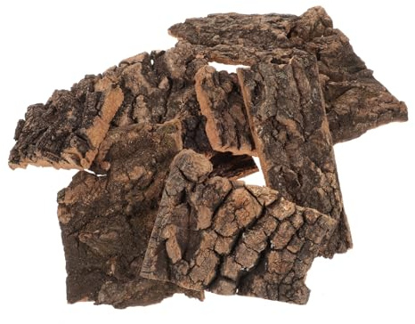 Toddmomy Lot de 10 Écorces de Liège Ecorce de liège pour Terrarium d'escalade et Naturelles pour Reptiles Décoration en d'arbre pour Tortues et Lézards