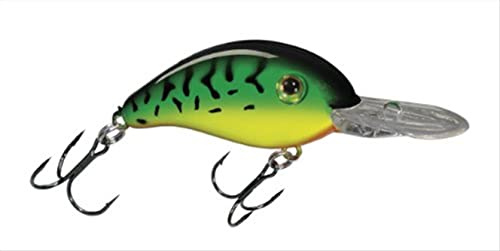 Strike King Pro-Model Serie 3 Köder, Fire Tiger, 0.25-Ounce