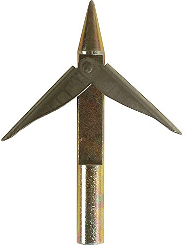 Cressi 1946 Erwachsene Harpune Mit 2 Rostfreiem Stahl Widerhaken Mach Spear Head, Silber, Uni, FA390004