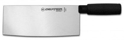 Dexter 8 x 3¼ Chinese Chef's Knife, Black Handle