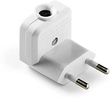 Famatel zweipoliger Stecker, seitlicher Ausgang, 10 A