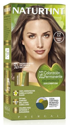 Naturtint | Haarfarbe Oohne Ammoniak | Hoher Anteil an natürlichen Inhaltsstoffen | 7.7 Teide Braun | 170ml
