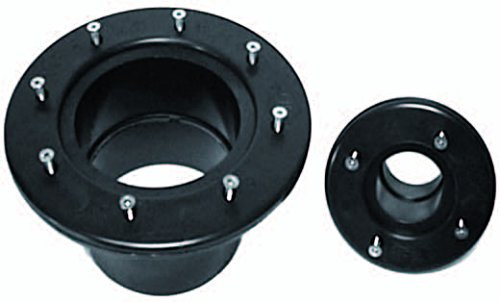 RTF Durchführung, extra schwere 90 mm, schwarz, 19 x 17 x 12 cm, SB154