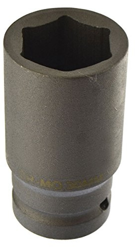 30mm Metric 3/4 Drive Double Deep Impact Socket 6 Sided Single Hex Thick Walled