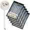 GU10 Fassung Standard Sockel für Halogen und LED, Sockel, VDE, RoHS, 230-250 Volt, 2A, max. 100W - Anzahl: 50