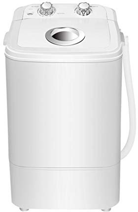 Lavadora de Zapatos Zapato Lavadora Hogar semiautomática Girar a la Lavadora Secadora de Zapatos portátil Mini Zapato Lavadora Lavadoras (Color : Blanco, Size : 42 * 38 * 66cm)