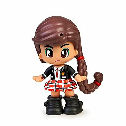 Pinypon - The World Clodett – Packung mit 4 Figuren, Videofiguren: Janette, Catalina, Hortensia und Clodett, Spielzeuggeschichten zum Erstellen von YouTube-Kanalvideos, 700016941