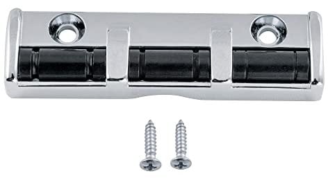 Musiclily Pro 43mm Steel Roller Nut for Strat Tele Style Electric Guitar, Chrome