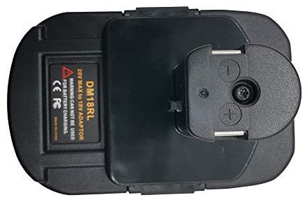DM18RL Battery Adapter for Dewalt for Milwaukee 20V/18V Li-Ion Battery Convert to for Ryobi 18V P108 ABP1801 Battery