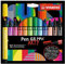 STABILO Pen 68 MAX ARTY - Feutre dessin - Etui carton x 12 feutres de coloriage à pointe biseautée
