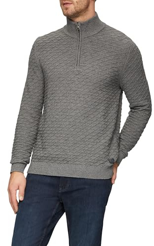 s.Oliver Strukturierter Pullover mit Half-Zip