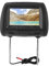 Lecteur DVD pour Appuie-tête de Voiture, Moniteur D'appui-tête de Voiture de 7 Pouces TV pour Enfants Lecteur DVD de Télévision de Voiture Portable avec Support de Montage