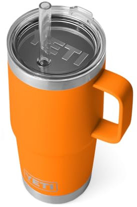 YETI Rambler Strohbecher, King Crab, 25 oz (739 ml)