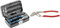 Högert HT1R462 Coffret à outils – Jeu de douilles tournevis à cliquet – Noir/bleu 1/4 & FACOM-Pinces 170A.25 Pinces Multiprises Standard 25 mm