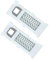 1 Pair uPVC Replacement Door Handle Springs Cassettes, Front Door Handle Spring for Floppy Unsprung Door Handles, Door Internal Handle Spring Accessories for Office Home Stop Sagging Handles