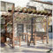 Wasserdichte Pergola-Plane mit Ösen, wasserdicht, 0,3 mm dick, transparente Pavillon-Seitenteile, 3,2 x 2,5 m