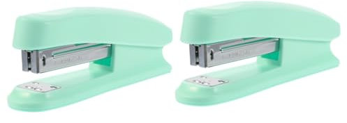 NUOBESTY Lot De 2 Agrafeuses À Main Pratiques Pour La Maison Le Bureau Les Études Et Lécole. Agrafeuse Interne Lisse.