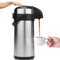 Vondior Airpot Jarra de 5 litros – Jarra de café profesional aislada de acero inoxidable, termo, dispensador de bebidas térmicas, adecuado para bebidas de fiesta