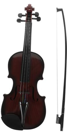 DIKACA Mini Violine Für Musikinstrument Einfach Zu Zufälliger Farbe Ideales Für Kleine Musiker Fördert Musikalische Fähigkeiten Und Kreativität
