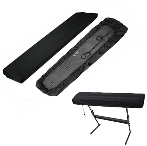 Staubdichte Abdeckung für digitale Tastatur mit 88 Tasten, Granmagazz Klavierabdeckung, Staubschutz für Klaviertastatur, Abdeckung für 88 Tasten, 134 x 29 x 19 cm