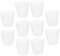 Abaodam 10Pcs Transparent Nursery Pot Liners for Plants Clear Gardening Containers for Use Versatile Flower Plant Pot for Cacti and Orchids