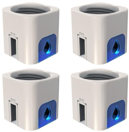 Senermter 4 Stück Automatic Refill System for Aquarium, Nachfüllautomatik Nachfüllanlage, Wassereinfüllkompensator, Automatischer Nachfüllwasserfüller Mit Adapter