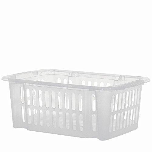 DREHSTAPELKORB 40X26CM 379100 | drehstapelbar, robust, vielseitig, Haushalt, Vorrat, Werkstatt, pflegeleicht, langlebige Verarbeitung, platzsparend, stabil