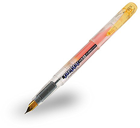 Platinum Preppy Fountain Pen - 03 Medium Nib - Gelb Ink