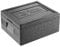 Thermohauser EPP - Contenitore termico GN 1/2 con coperchio, capacità 10 litri, 39 x 33 x 18 cm, colore: Nero
