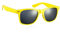 Komonee Yellow Drifter Sunglasses Classic Style Retro Sun Shades Eye Glasses UV400 Protection Unisex For Men Women Golf Cycling Sports Fishing Travel