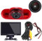1280x720 Pixels Auto Dritte Dach Top Mount Bremsleuchte Kamera Bremslicht Rückfahrkamera Replacement for Renault Trafic Opel Vivaro Surf Concept Life Combo Vauxhall FIAT Talento Nissan+7 Monitor