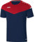 JAKO Herren T-Shirt Champ 2.0, Marine/Chilirot, L