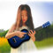 Ukulele 21 pollici per bambini principianti, chitarra da concerto a 6 corde chitarra acustica classica chitarra per bambini per bambini adulti principianti