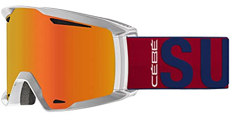 Cébé Unisex 's Reference X Superdry Schneebrille, weiß matt, groß