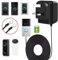 Doorbell power transformer 24V 500MA, AC230-240V to AC24V ring doorbell adapter, compatible with visual doorbell and thermostat (with 8M extension cable)