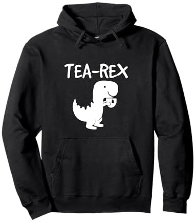 Tea Rex Dinosaurier Trinktee Tyrannosaurus Witz Pullover Hoodie