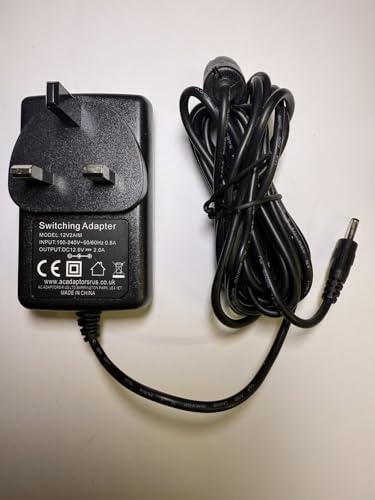 DIXIETREE Replacement 12V 2000mA AC Adapter Charger for Thomson Laptops