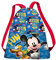 Micky Maus Fun-Turnbeutel 34 cm, Mehrfarbig